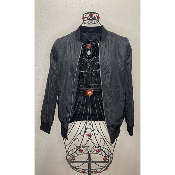 Forever 21 Female Small Black Jacket - Picture 2 of 7